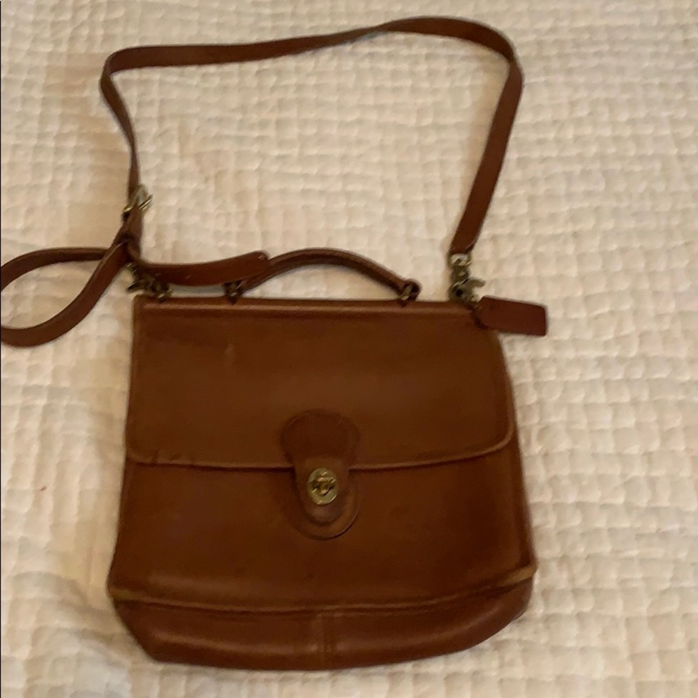 Vintage coach willis bag